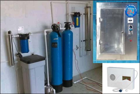 purificadora con despachador automatico de agua