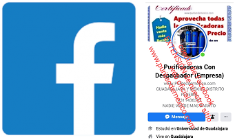 purificadoras de agua facebook