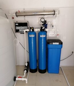equipo de purificación de agua