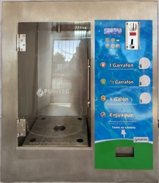 despachador automatizo de agua da cambio